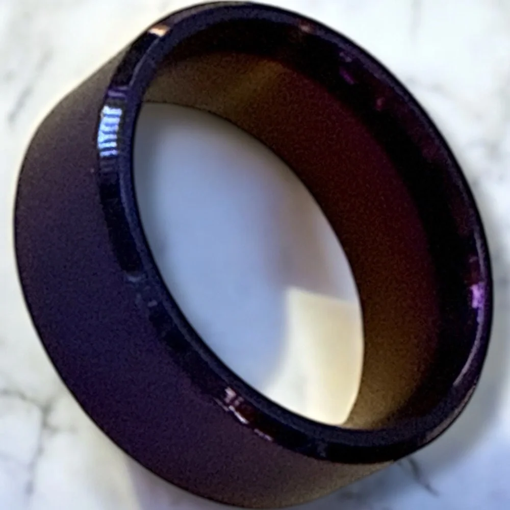 Purple Band Ring - Stainless Steel Ring NWT